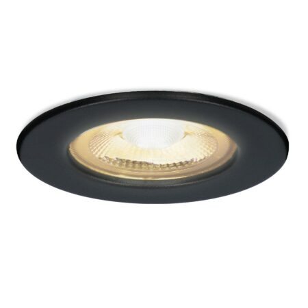 Nola LED inbouwspot - Lage inbouwdiepte (49mm) - 5 Watt 450 lumen - 2700K warm wit - Dimbaar - Rond - IP65 waterdicht voor binnen