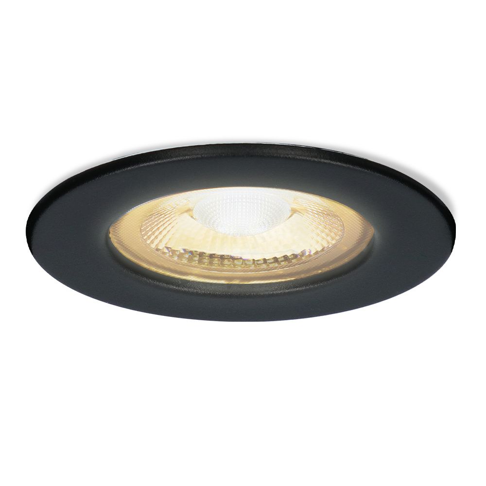 Nola LED inbouwspot - Lage inbouwdiepte (49mm) - 5 Watt 450 lumen - 2700K warm wit - Dimbaar - Rond - IP65 waterdicht voor binnen