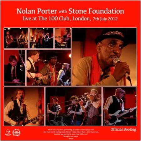 Nolan Porter & Stone Foundation - Live At The 100 Club (Wit Vinyl) (Record Store Day 2026) (LP) | Fiftiesstore