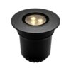 Nomia LED Grondspot - 3 Watt - 344 Lumen - 3000K warm wit - 12V - IP67 Waterdicht - Rond - Zwart | Lightpro