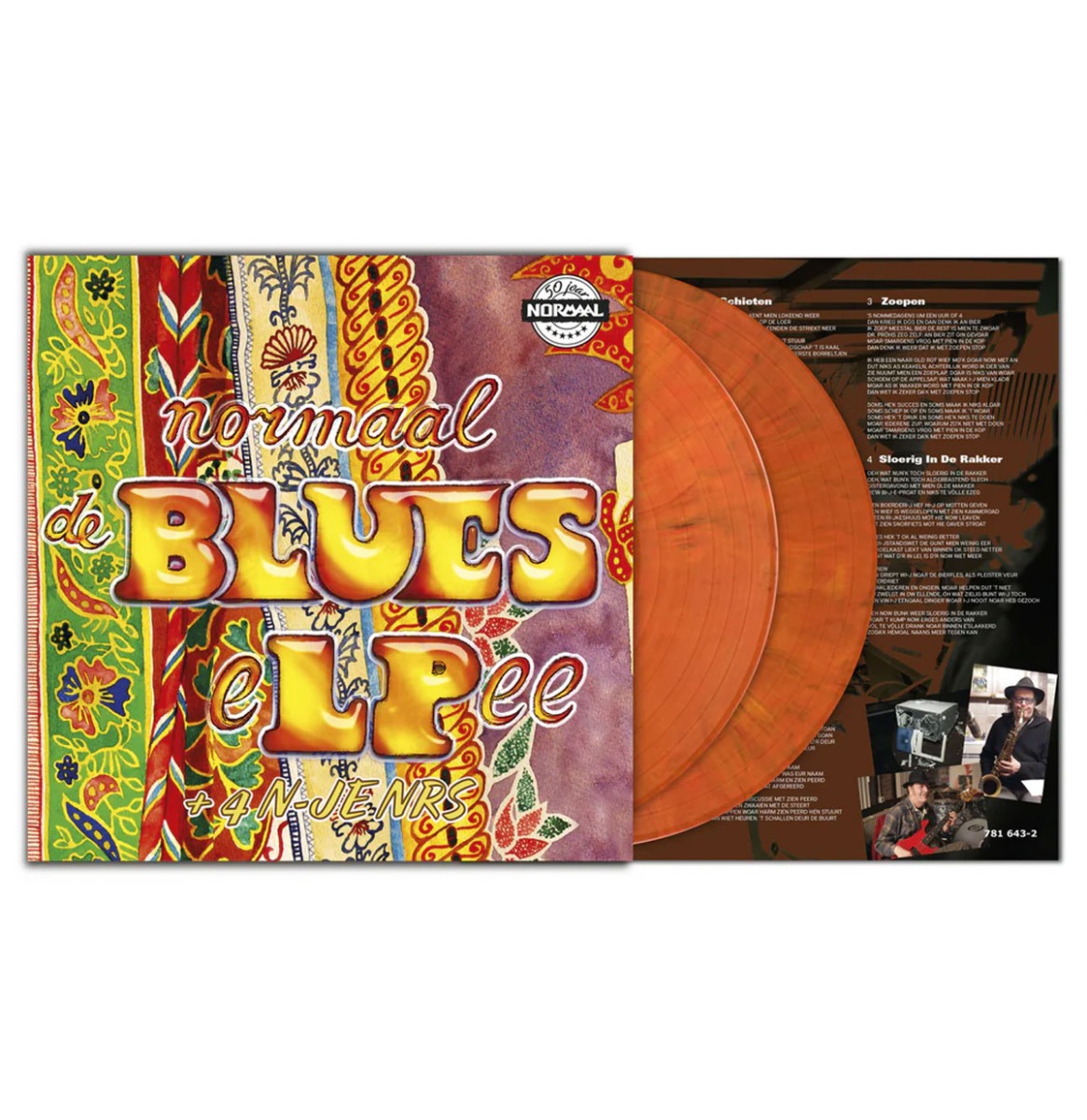 Normaal De Blues Eee (Gekleurd Vinyl) 2 (LP) | Fiftiesstore
