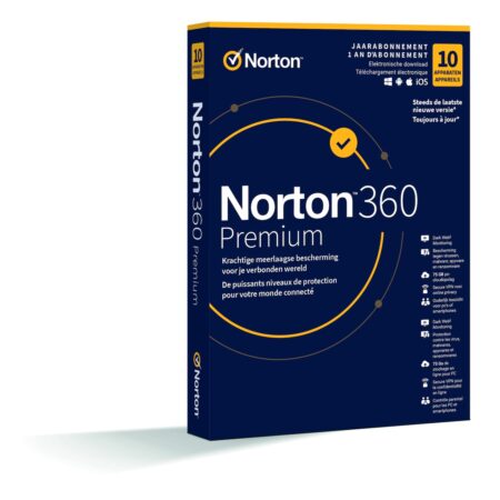 Norton 360 Premium (10 apparaten) Digitale licentie Software | Norton