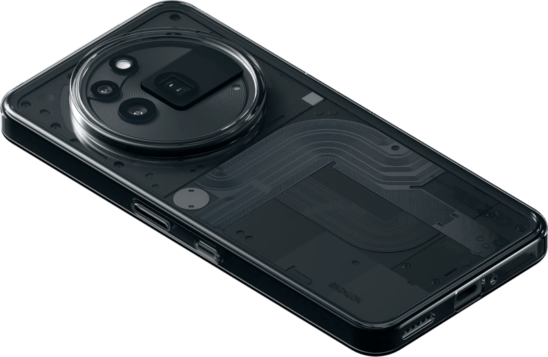 Nothing Phone (3a) Pro Back Cover Transparant