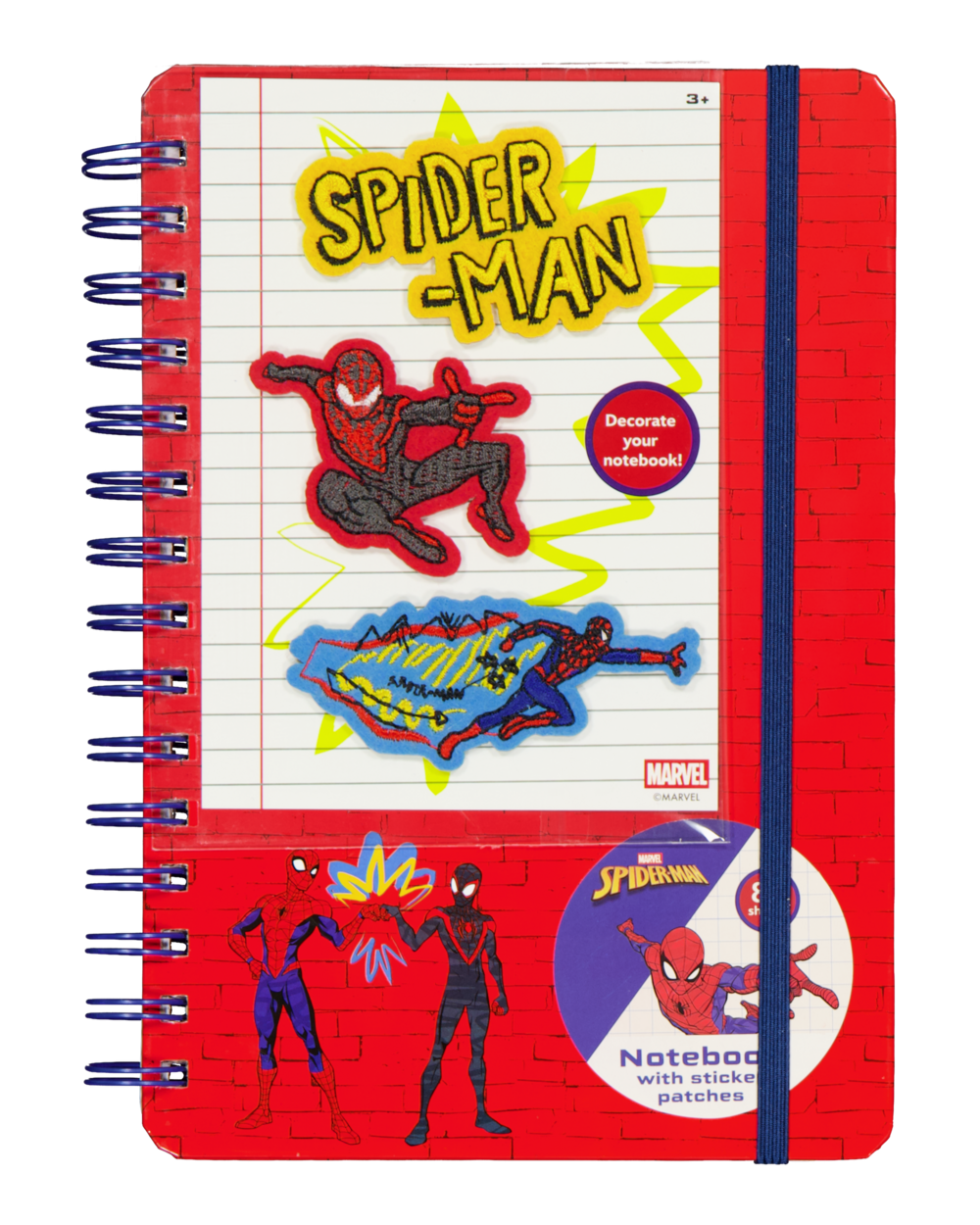 Notitieboekje - Multi-color | Spiderman