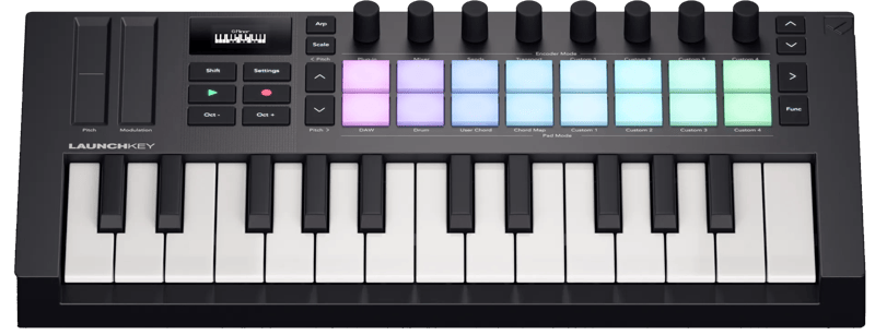 Novation Launchkey Mini 25 Zwart