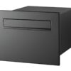 Novioproducts Inbouwbrievenbus B-24 staal - zwart | Novioproducts