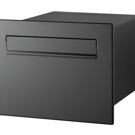 Novioproducts Inbouwbrievenbus B-24 staal - zwart | Novioproducts
