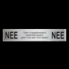 Novioproducts NEE|NEE reclamebordje 12