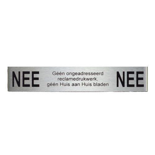 Novioproducts NEE|NEE reclamebordje 12