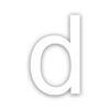 Novioproducts Nova zelfklevende huisletter aluminium - wit | Novioproducts
