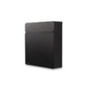 Novioproducts Spinder Design Inbox wandbrievenbus staal - zwart | Novioproducts
