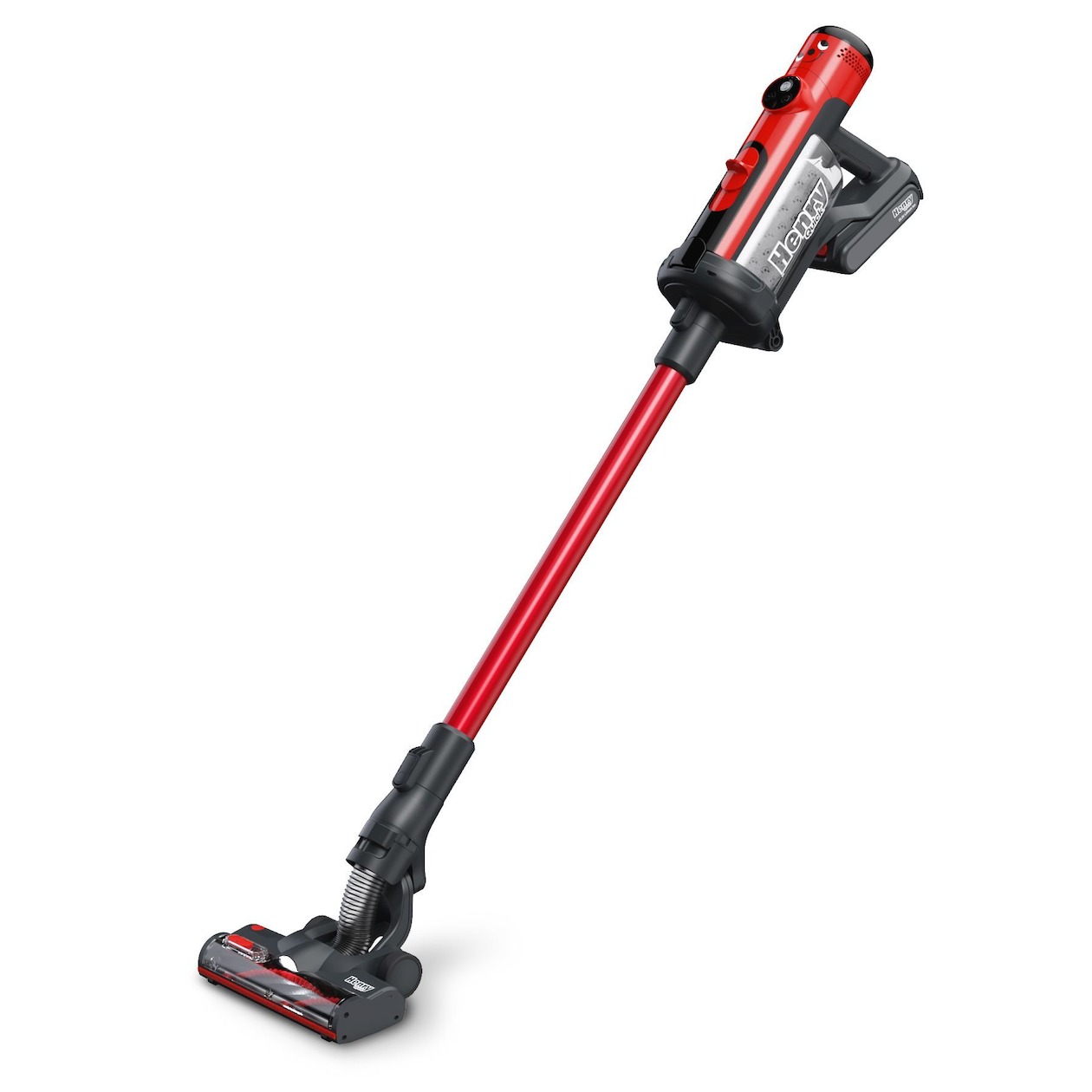 Numatic Henry Quick HEN100R Steelstofzuiger met zak Rood | Numatic
