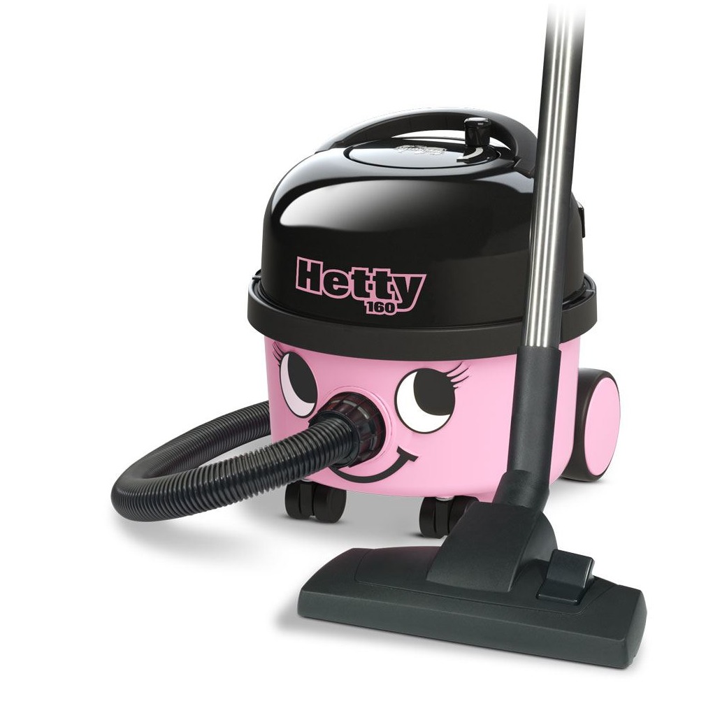 Numatic Hetty Compact HET-160 Stofzuiger met zak Roze | Numatic