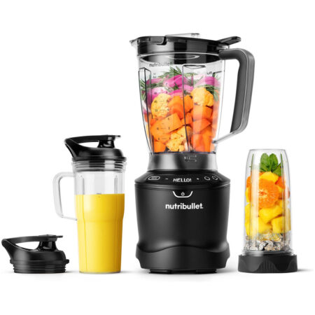 Nutribullet 1500 Smart Sense DeLuxe (9pcs) Foodprocessor Zwart | Nutribullet