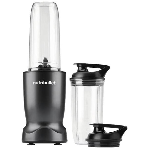 Nutribullet Turbo 1000W Gun Metal (6pcs) Blender Zwart | Nutribullet