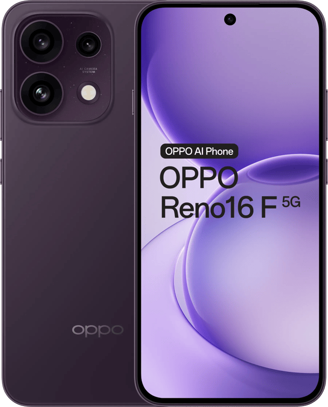 OPPO Reno16 F 256GB Paars 5G