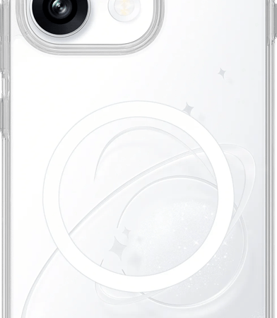 OPPO Reno16 F Back Cover met Magneet Transparant