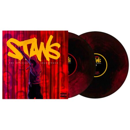 OST: Eminem - Stans (Doorzichtig Zwart & Rood Vinyl) 2 (LP) | Fiftiesstore