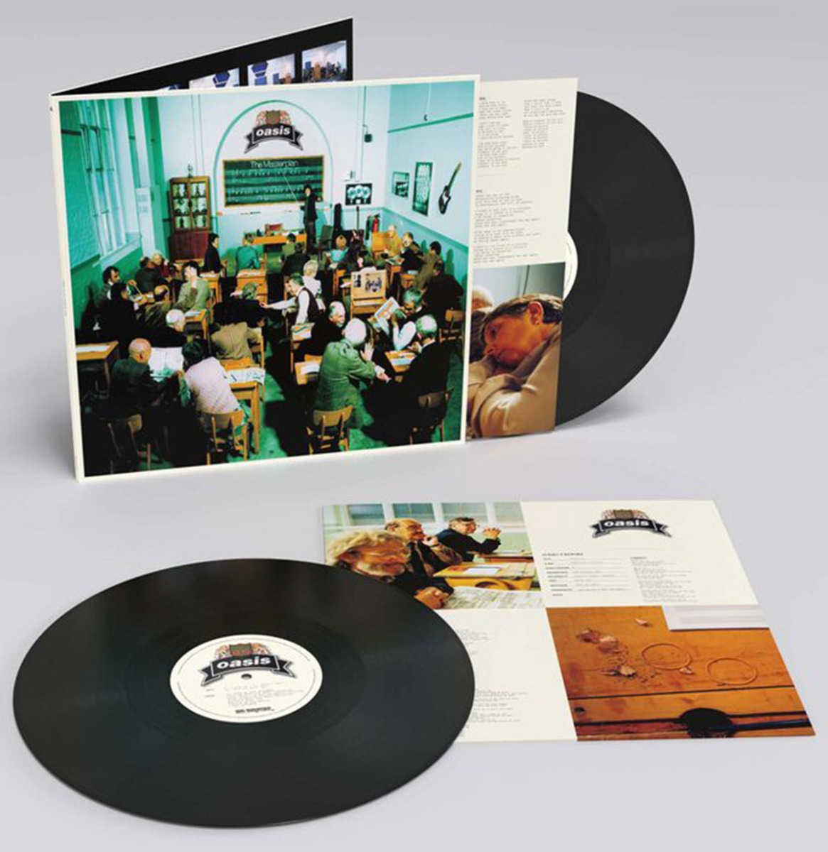 Oasis - The Masterplan (Zwart Vinyl) 2 (LP) | Fiftiesstore