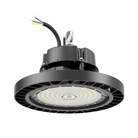 Oberon - LED High Bay - 100 Watt 19.000 Lumen - 190lm/W - 6500K Daglicht wit - IP65 waterdicht - IK09 - 1-10V Dimbaar - Sosen Driver - Ra80 | HOFTRONIC