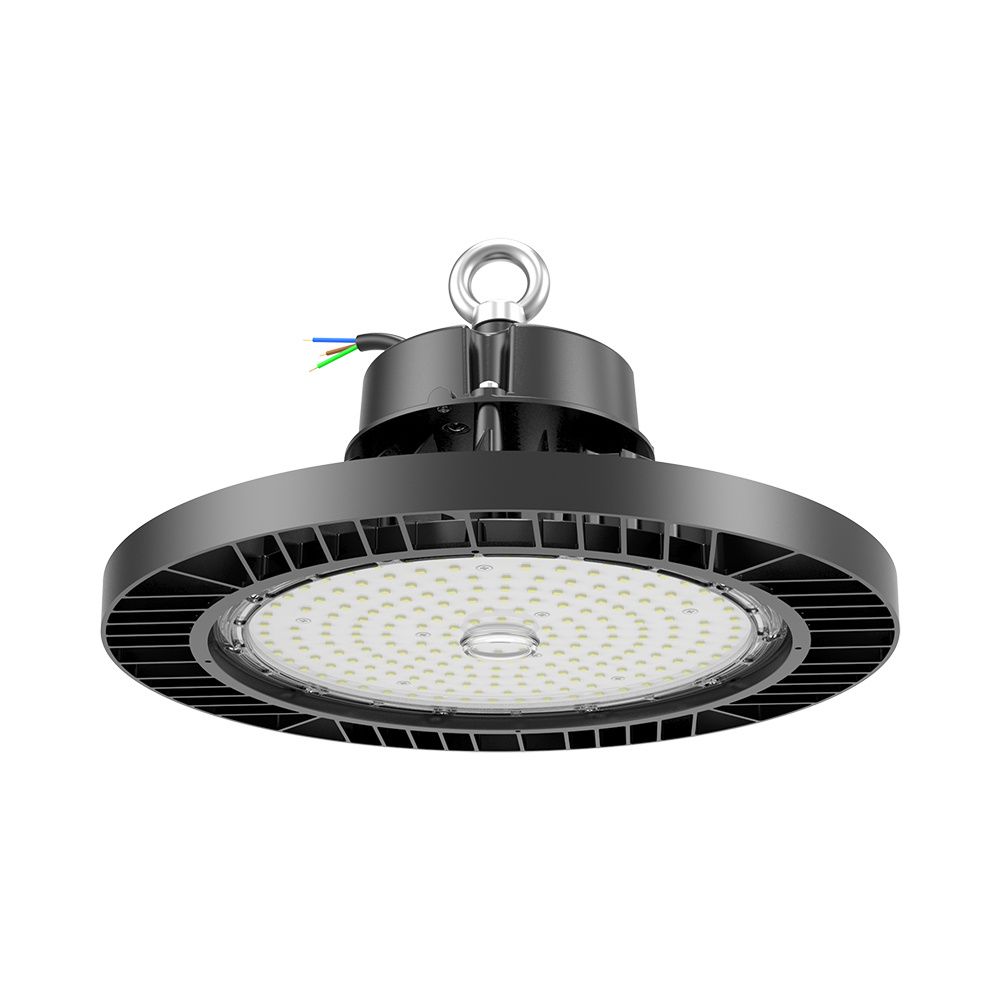 Oberon - LED High Bay - 200 Watt 38.000 Lumen - 190lm/W - 6500K Daglicht wit - IP65 waterdicht - IK09 - 1-10V Dimbaar - Sosen Driver - Ra80 | HOFTRONIC