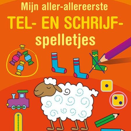Oefen je slim! mijn aller-allereerste tel en schrijfspelletjes 3-4jaar | Deltas