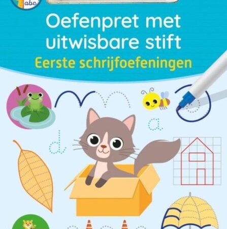 Oefenpret Met Uitwisbare Stift Eerste Schrijfoefeningen | Deltas