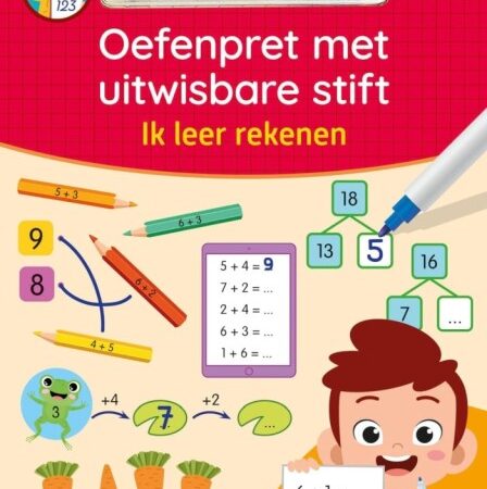 Oefenpret Met Uitwisbare Stift Ik Leer Rekenen groep 3 | Deltas