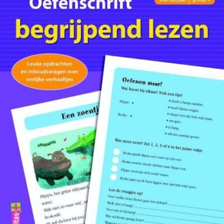 Oefenschrift Begrijpend Lezen 2e Leerjaar (Groep 4) E4 | Deltas