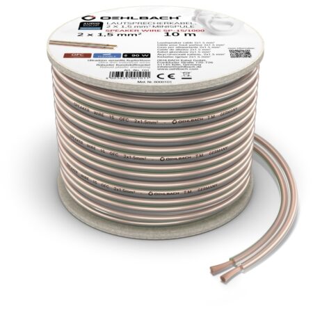 Oehlbach Luidsprekerkabel 2 x 1