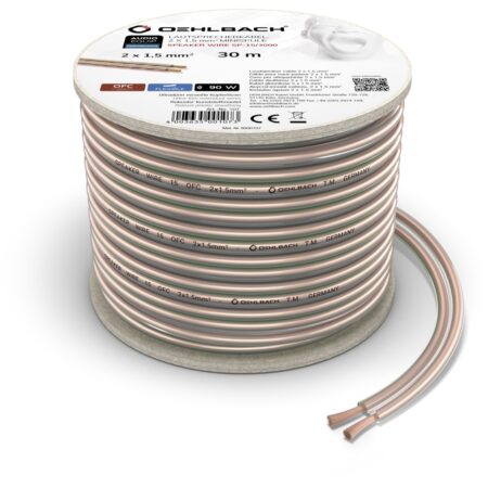 Oehlbach Luidsprekerkabel 2 x 1
