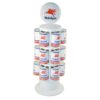 Olieblik Rek - Wit - Met Werkende Verlichting | Gaspump Heaven