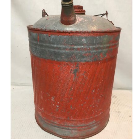 Olieblik Roestig Rood - Origineel Vintage USA | The Dutch Pickers