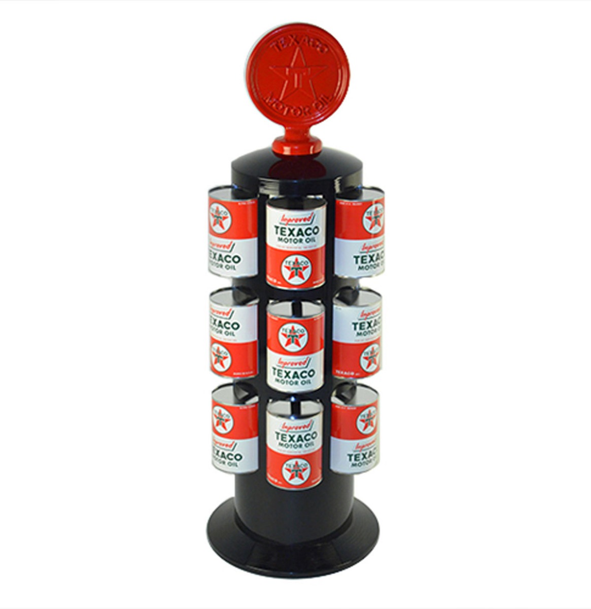Olieblikken Rek - Zwart - Verschillende Toppers | Gaspump Heaven