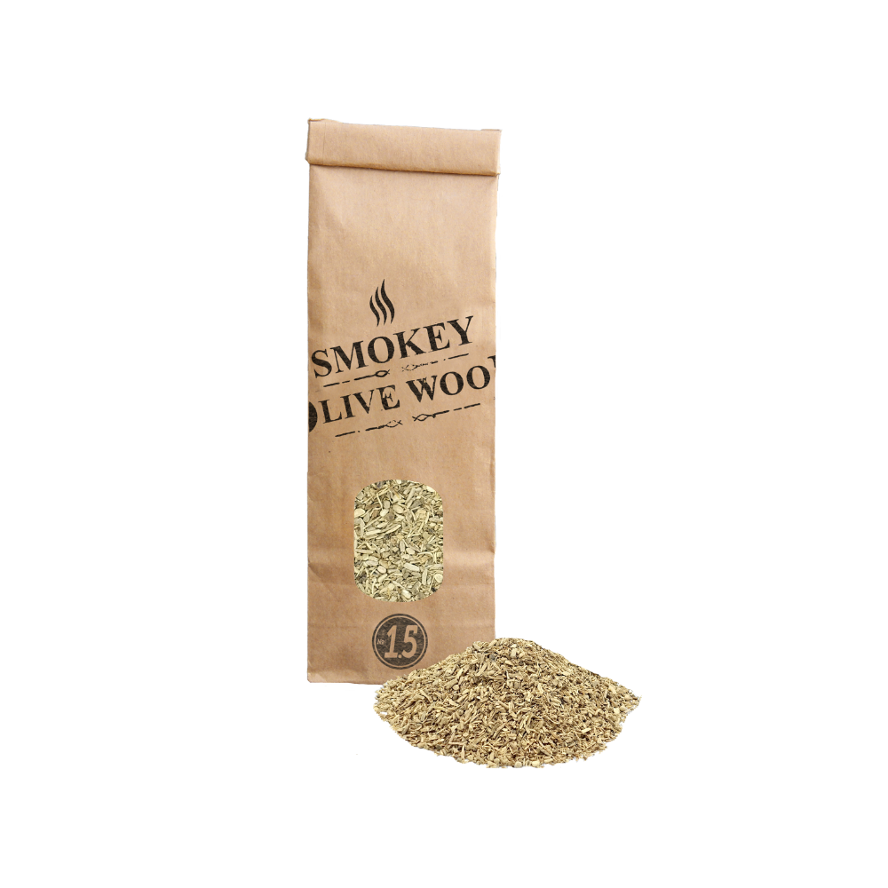 Olijfhout Rookchips Nr1.5 | SMOKEY OLIVE WOOD