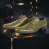 Olive Bite Lureaux - Handgemaakte Nette Schoenen Voor Heren | Lureaux