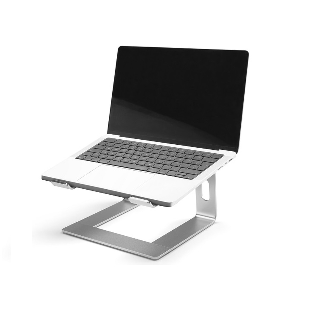 OneForAll DM 0060 Universele laptop verhoger Monitorarm Zilver | OneForAll
