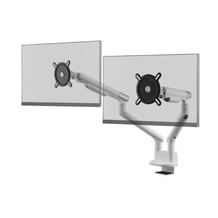 OneForAll DM 7220 Universele dubbele monitorarm Monitorarm Wit | OneForAll