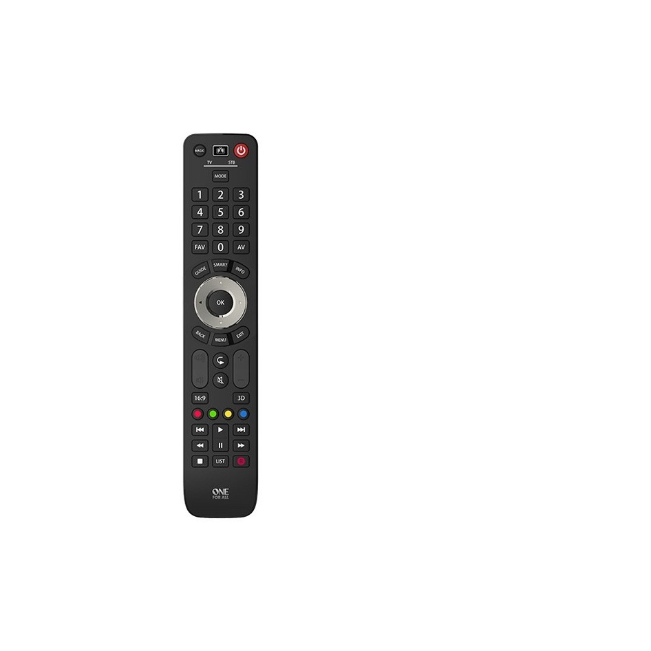 OneForAll URC7125 Afstandsbediening Zwart | OneForAll