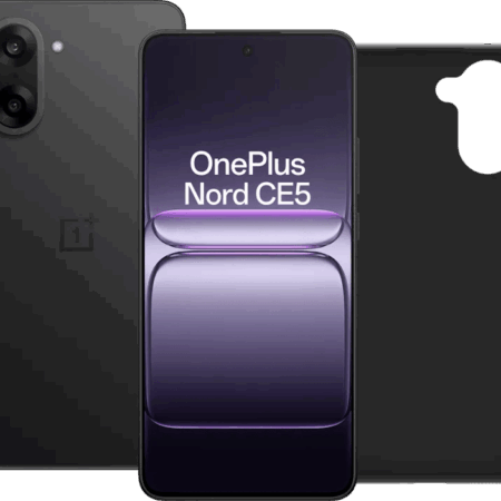 OnePlus Nord CE 5 256GB Zwart 5G + BlueBuilt Back Cover Zwart