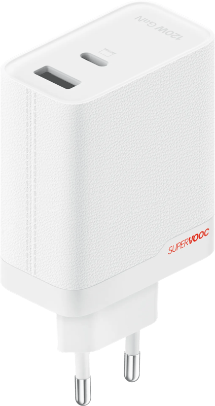 OnePlus SuperVOOC Oplader 120W met 2 Poorten + Usb C kabel