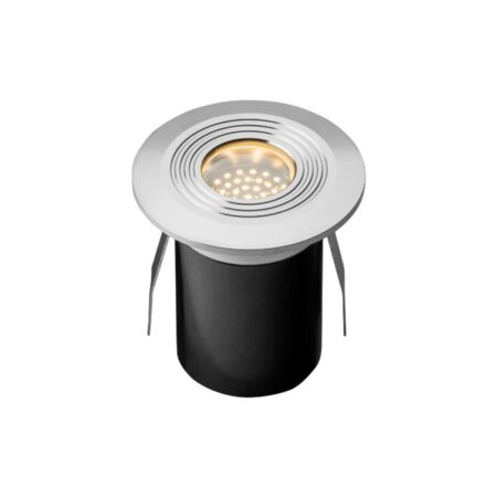 Onyx 30 LED Grondspot - 0.5 Watt - 1 Lumen - 2700K warm wit - 12V - Tuinspot - IP67 Waterdicht - Vlonderspot - Rond - RVS | Lightpro