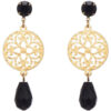 Oorbellen Classy Zwart | Fashionize