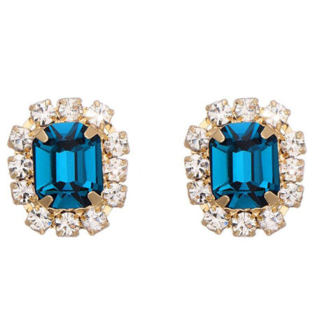 Oorbellen Elegant Blauw | Fashionize