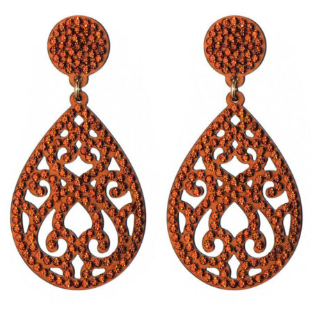 Oorbellen Glinster Brique | Fashionize