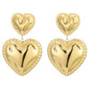 Oorbellen Hart of Gold | Fashionize
