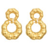 Oorbellen Knoop Goud | Fashionize