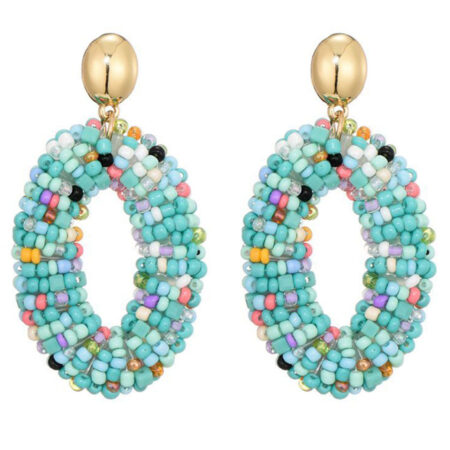 Oorbellen Kraaltjes Mint | Fashionize