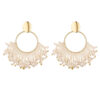 Oorbellen Miyuki Beige