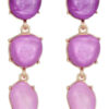 Oorbellen Paars Tinten | Fashionize
